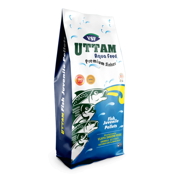 uttam fish feed Vijaya Saradhi Feeds acqa feed supplier in Andhra pradesh