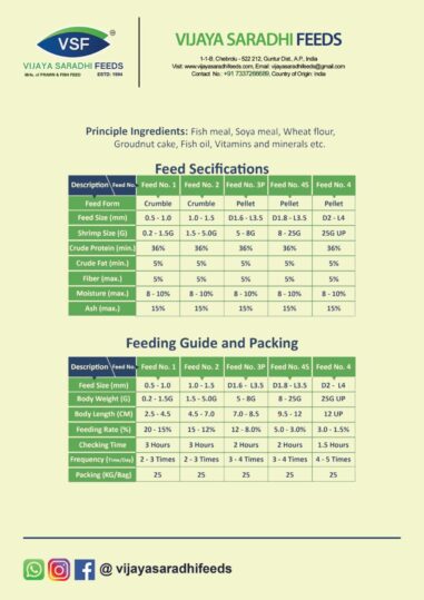 Hybrid Vanamei Feed | Best acqa feed manufacturers in andhra pradesh